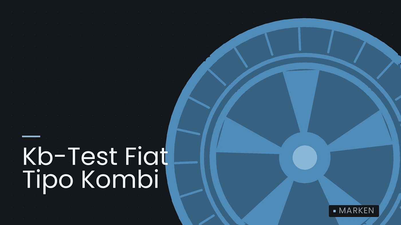 Symbolgrafik: ein gezeichnetes Rad mit Speichen, beschriftet mit „Kb-Test Fiat Tipo Kombi“.