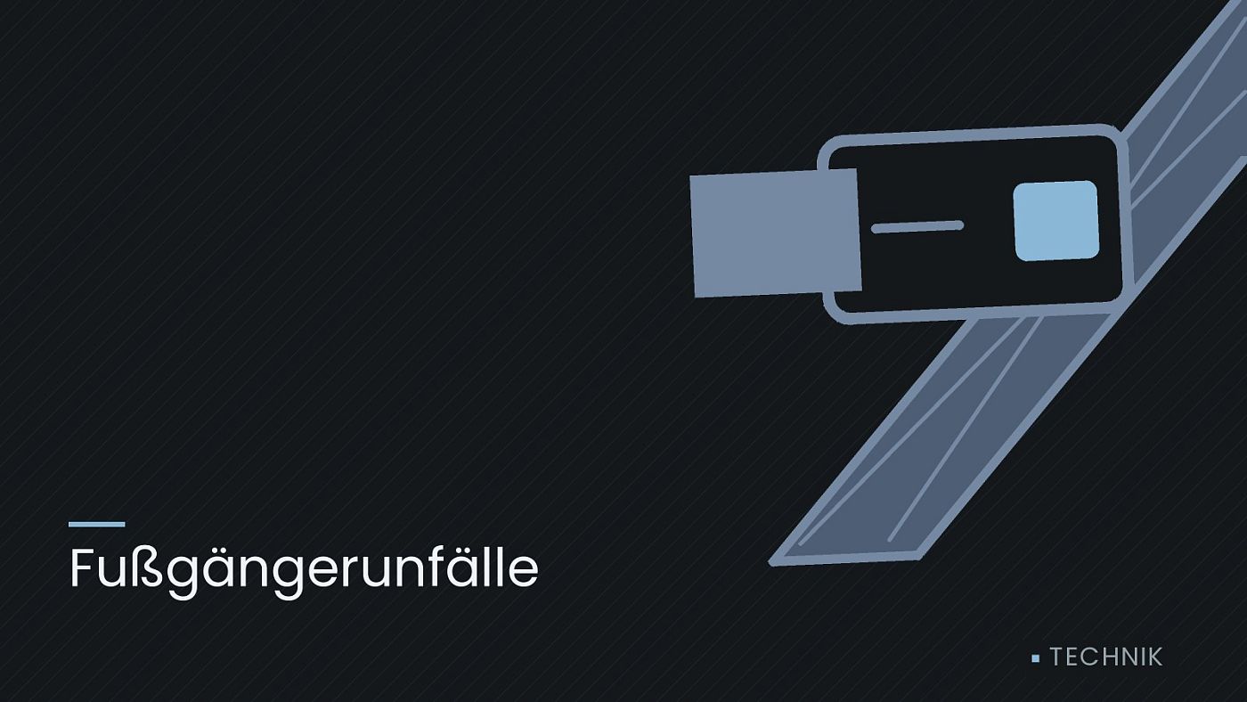 Symbolgrafik: ein gezeichneter Sicherheitsgurt mit Schloss, beschriftet mit „Fußgängerunfälle“.