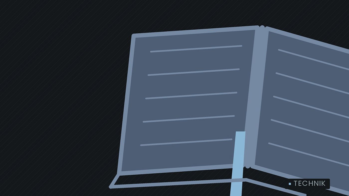 Symbolgrafik: ein aufgeschlagenes Buch als Zeichen für Hintergrundwissen.