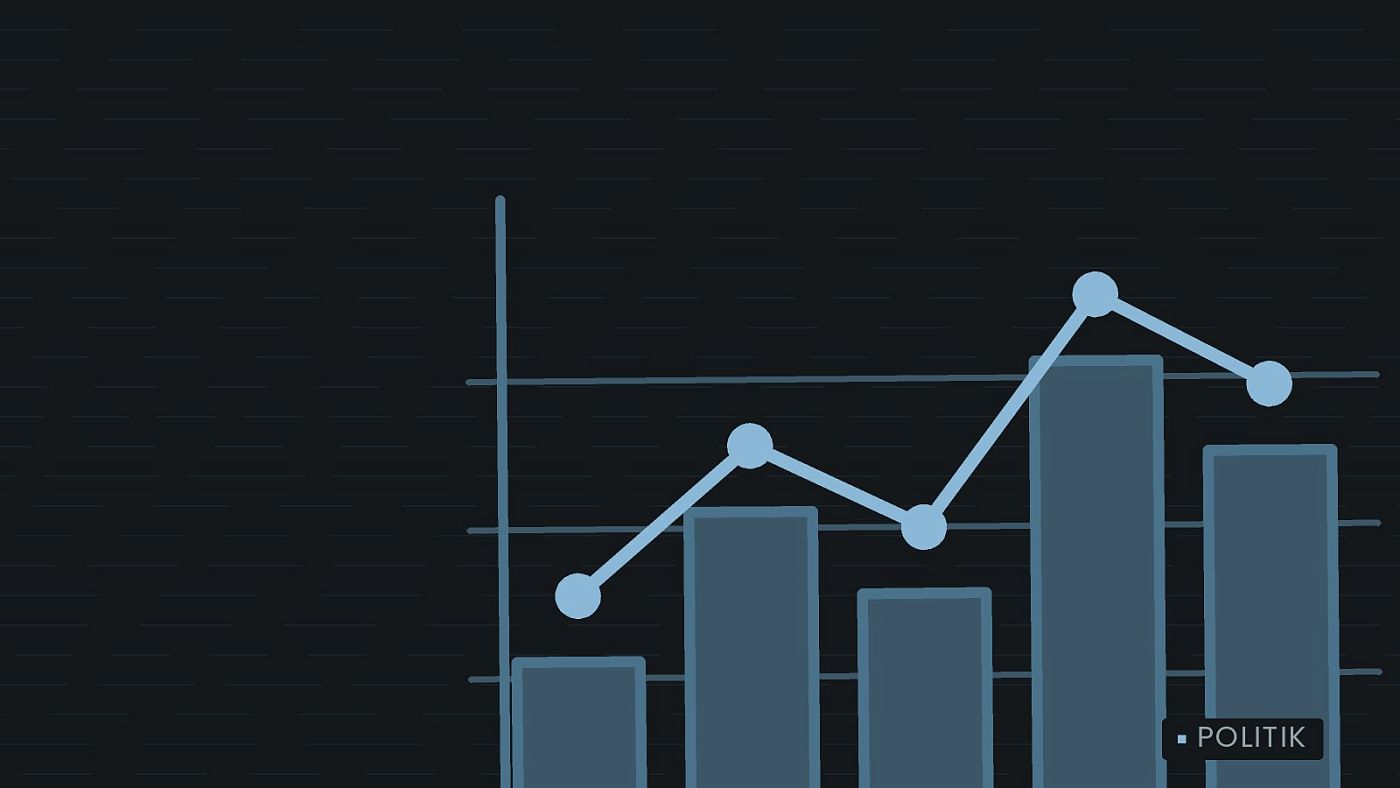 Symbolgrafik: ein gezeichnetes Balkendiagramm mit Verlaufslinie.