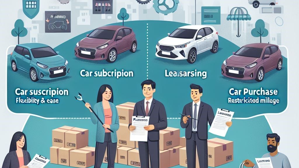 Auto-Abo, Leasing oder Kauf: Was lohnt sich wirklich?